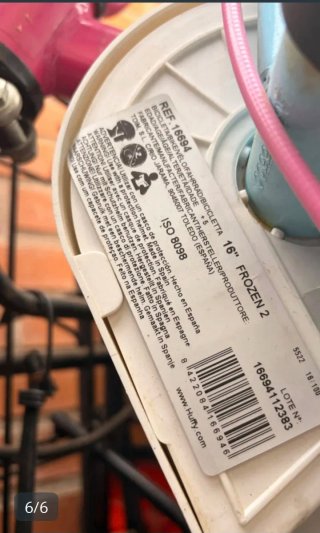 2 Bicicletas de Niña 16 pulgadas precio para las 2