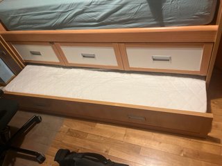 Cama nido con almacenaje