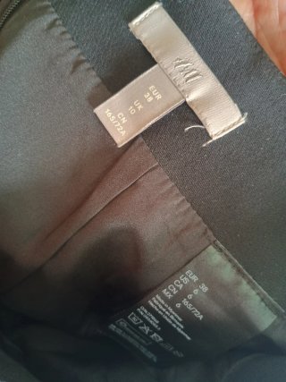Falda negra Talla 38 H&M
