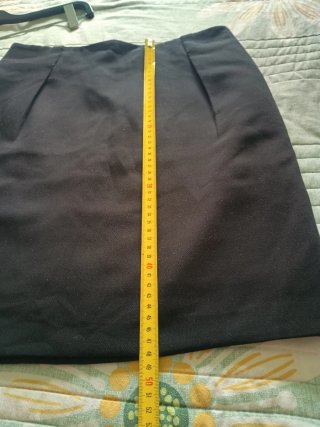 Falda negra Talla 38 H&M