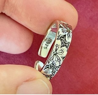 Anillo de Plata 925 Ajustable