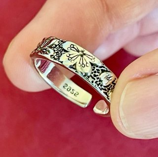 Anillo de Plata 925 Ajustable
