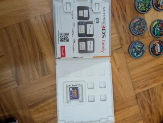 Lote Yo-Kai Watch 1 y 2 + 14 Medallas