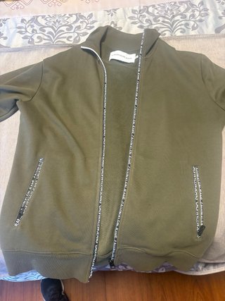Sudadera Calvin Klein Jeans Verde Militar
