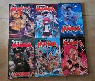 Comics Planeta Manga 3, 4, 5, 7, 8 y 9