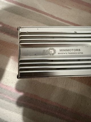 Controladora minimotor + Botão Modos Eco/turbo