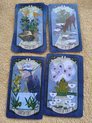 Forager's Daughter Tarot. Tarot Hija del Forjador