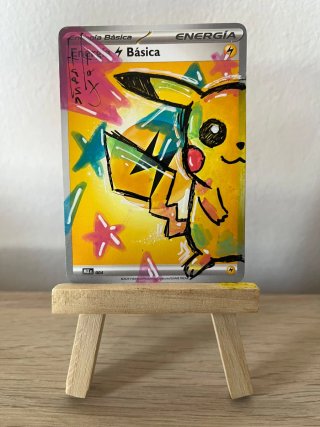 Carta Pokémon Pikachu Custom