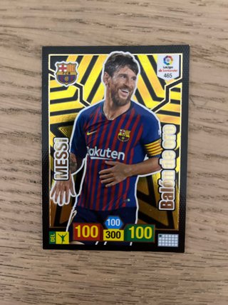 Cromo Adrenalyn Messi Balón de Oro