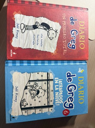 2 Libros el diario de greg