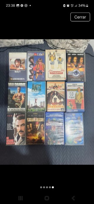 Cintas VHS