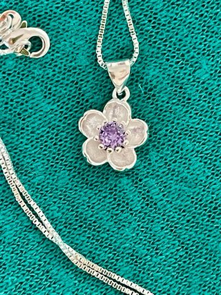 Colgante de Plata 925 Flor