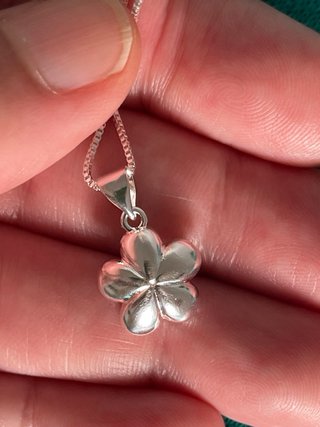 Colgante de Plata 925 Flor