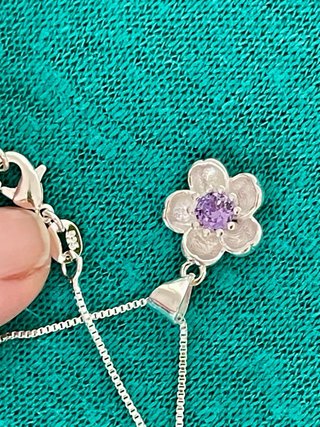 Colgante de Plata 925 Flor