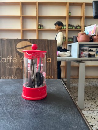 Cafetera Bodum The Original Roja