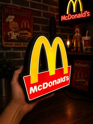 Lámpara LED McDonald's