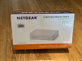 Switch Gigabit Netgear GS205 5 Porte