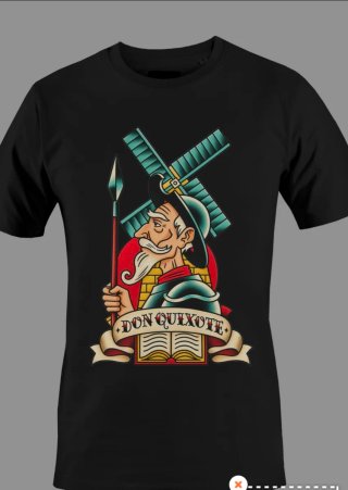 Camiseta Don Quijote de la mancha
