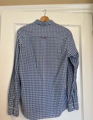 Camisa de cuadros azul Tommy Hilfiger