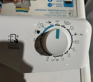Panel de Control Lavadora Candy Smart