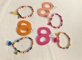 Set de pendientes y pulseras