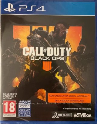 Call of Duty Black Ops 4 PS4 AÚN PRECINTADO