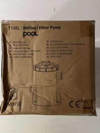 Bomba Filtro Piscina 1136L (300Gal)