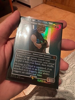 Cloud, Midgar Mercenary foil 375#