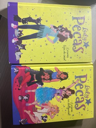 2 libros lady pecas