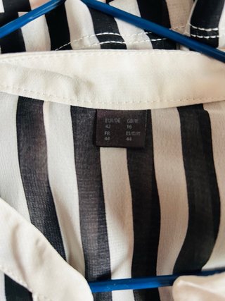 CAMISA MANGA LARGA RAYAS TALLA 42
