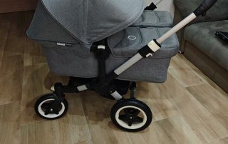 Bugaboo Donkey 2  COMO NUEVO en Gris Melange