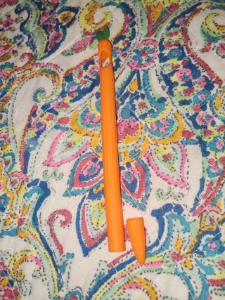 Funda Naranja Apple Pencil