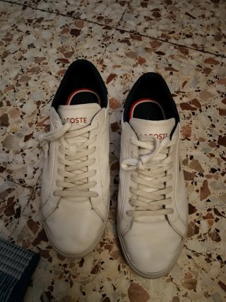 Zapatillas Lacoste Hombre Blancas