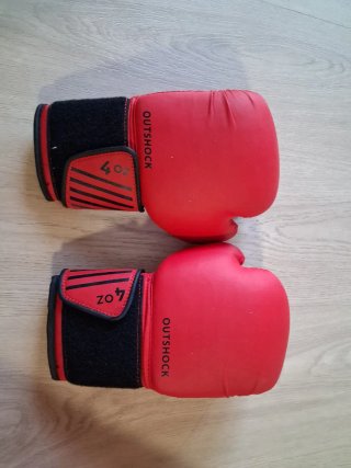 Pack Saco de Boxeo Infantil y guantes Outshock