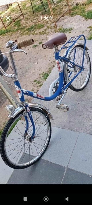 Bicicleta Orbea Clásica Azul