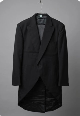 Traje Chaqué Negro Talla 50/52