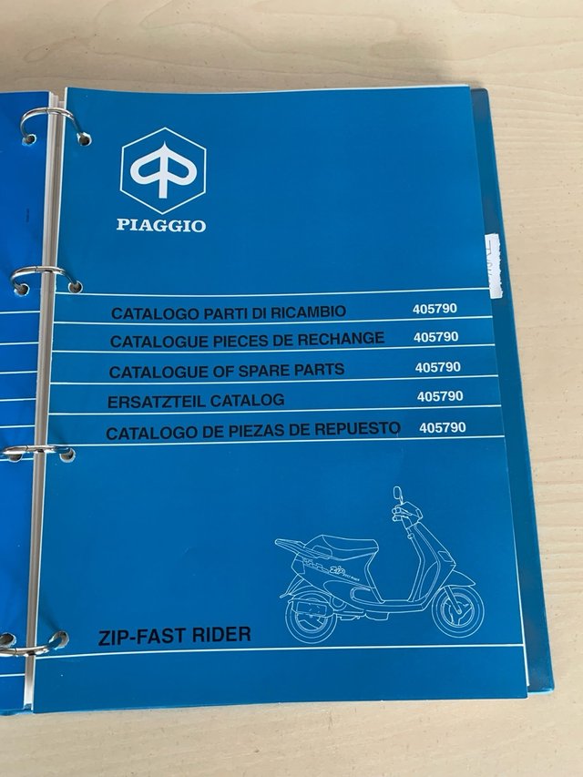 Catálogo Piaggio Piezas Repuesto