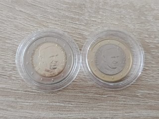 Monedas Vaticano 2€ y 1€ 2016 común S/C