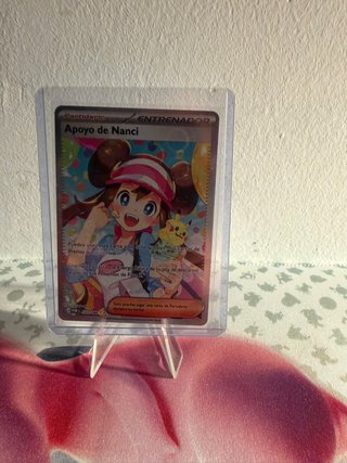 Carta Pokémon Apoyo de Nanci
