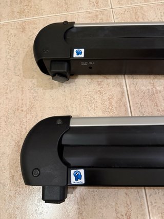 Portaesquís y porta-snowboard original Volkswagen