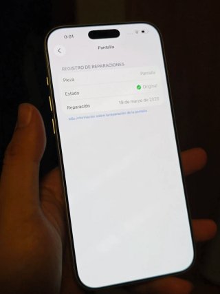 iPhone 17 Pro Max 1TB 100% batería