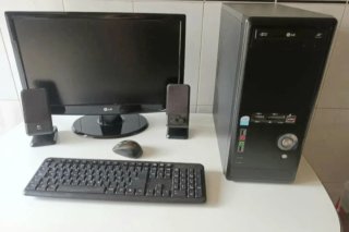 PC Asus + Monitor LG 22 + Periféricos