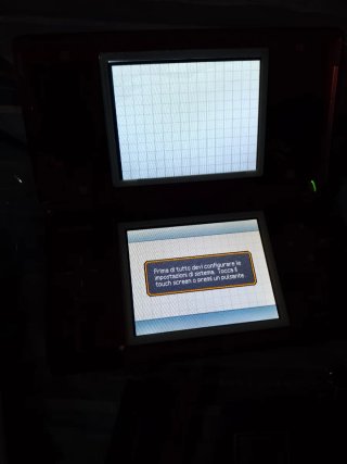 Nintendo DS Lite Rosso Trasparente con 1340 giochi