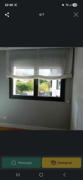 Servicios de instalacion de estores,  cortinas.