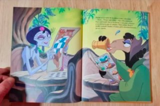 Clásico cuento Disney. El Emperador y sus locuras.