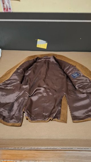 Chaqueta de Traje Beige