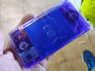Nintendo DS Lite Viola Trasparente + 1340 Giochi