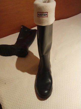 Botas Hunter Talla 40 + Calcetines