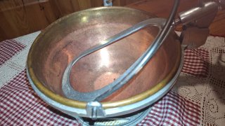 Paiolo in Rame Elettrico OVBC