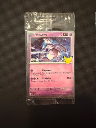NO COMPRAR - RESERVA: Mewtwo 30 Aniv Target USA